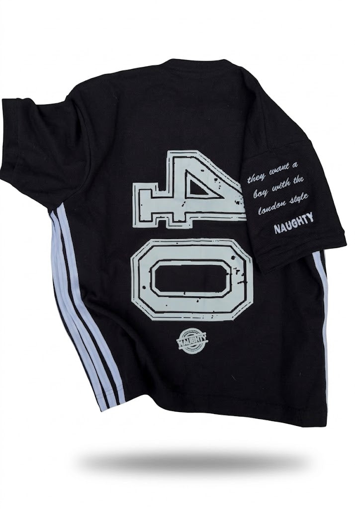 NAUGHTY LDN BLACK POLO