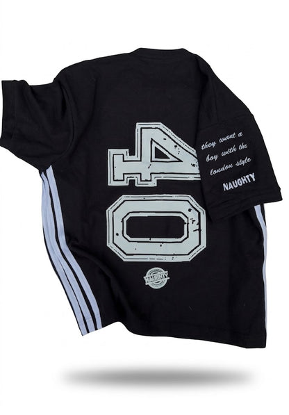 NAUGHTY LDN BLACK POLO