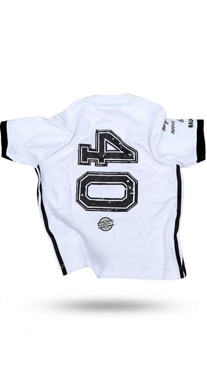 NAUGHTY LDN WHITE POLO